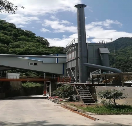 钢铁厂矿场皮带机振动筛除尘